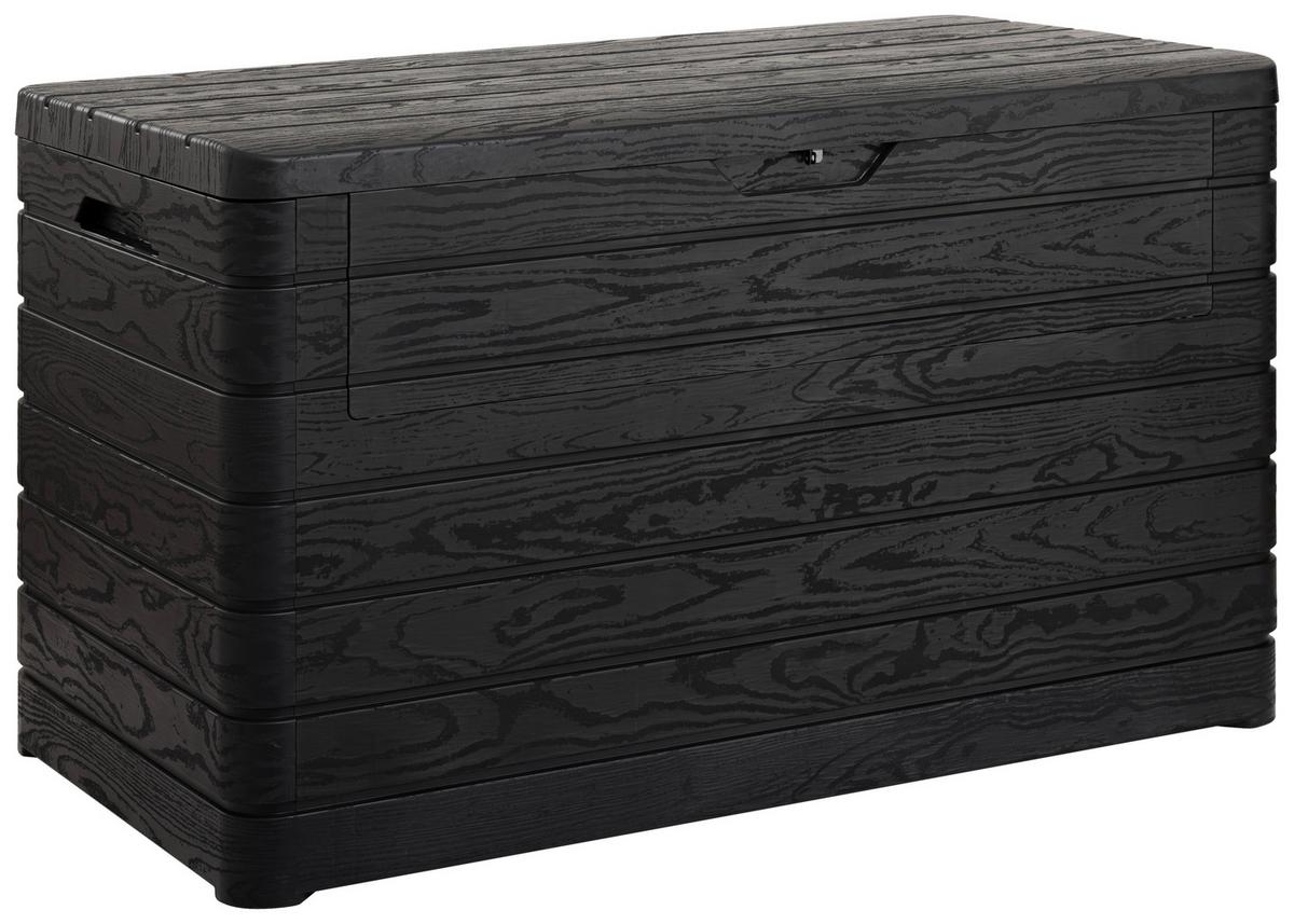BOX NA VANKÚŠE DOLOMITI - antracitová, Basics, plast (146/85/82cm) - Mömax