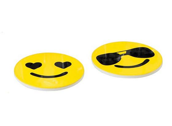 Untersetzer Smiley-serie - Gelb, KONVENTIONELL, Keramik (16cm) Untersetzer Smiley-serie - Gelb, KONVENTIONELL, Keramik (16cm)