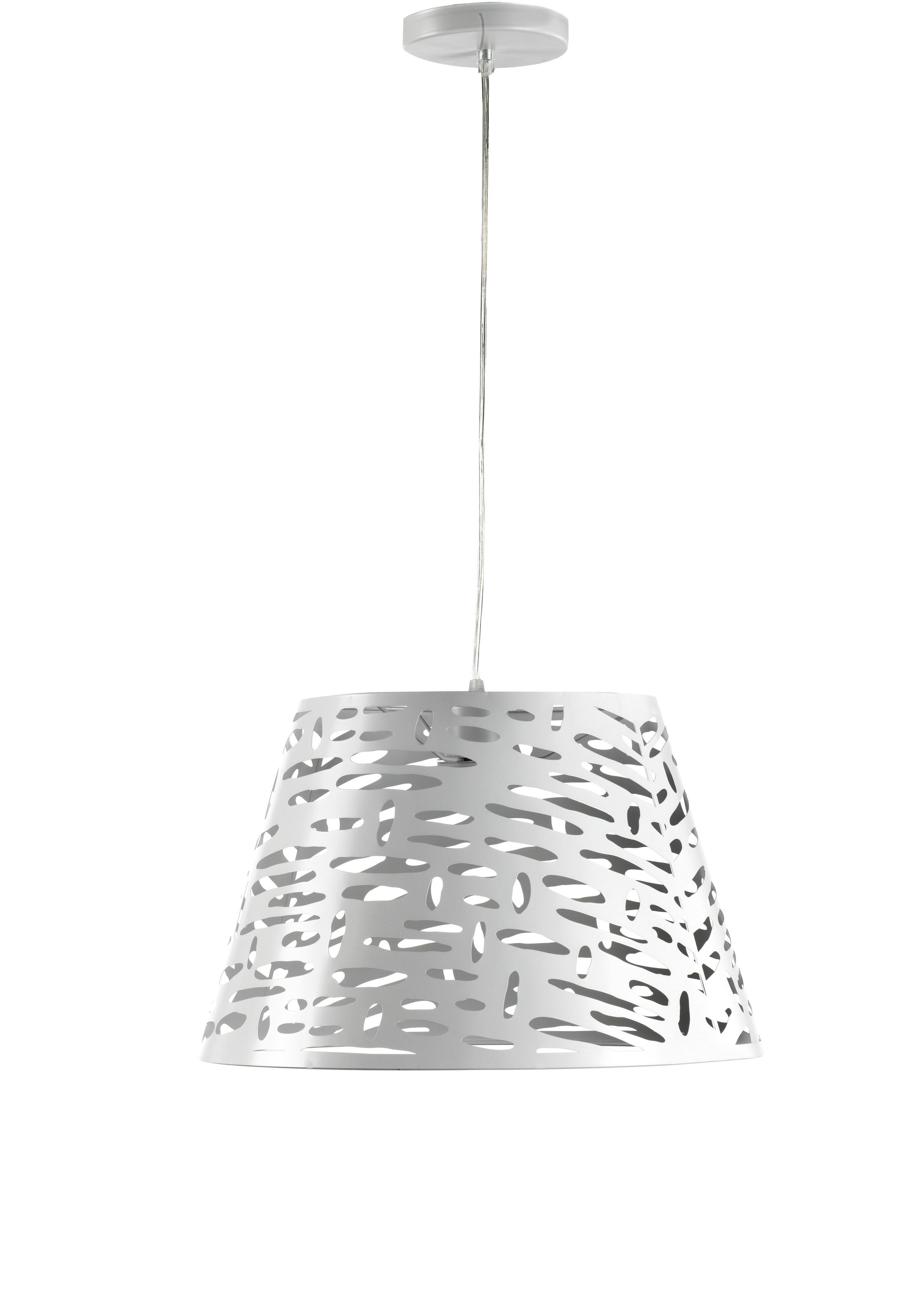 Hängeleuchte 4896/s - Weiß, Basics, Metall (40/100cm)