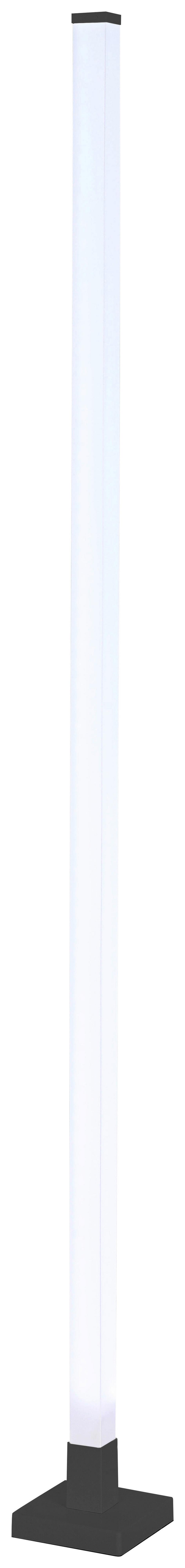 Led-stehleuchte Selena - Schwarz/Weiß, MODERN, Kunststoff (12,5/12,5/150cm) - Luca Bessoni