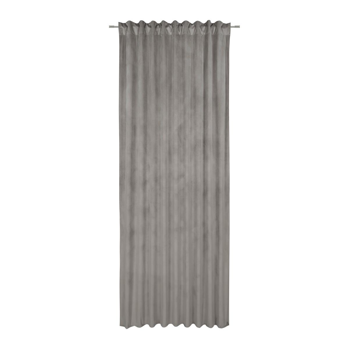 Hotový závěs Bianca, 140/245cm, kámen - světle šedá, Konvenční, textil (140/245cm) - Modern Living