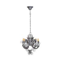 Hängeleuchte Fly Through Silber I - Silberfarben, Trend, Metall (67/61/61cm) - Kayoom