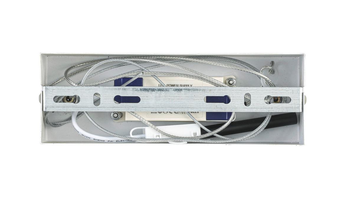 Led Függőlámpa Krispin - homokszínű/fehér, Modern, műanyag/fém (75cm) - Luca Bessoni