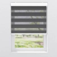 Doppelrollo Doppel-Rollo K.28mm Tl - Schwarz, KONVENTIONELL, Textil (160/175cm)