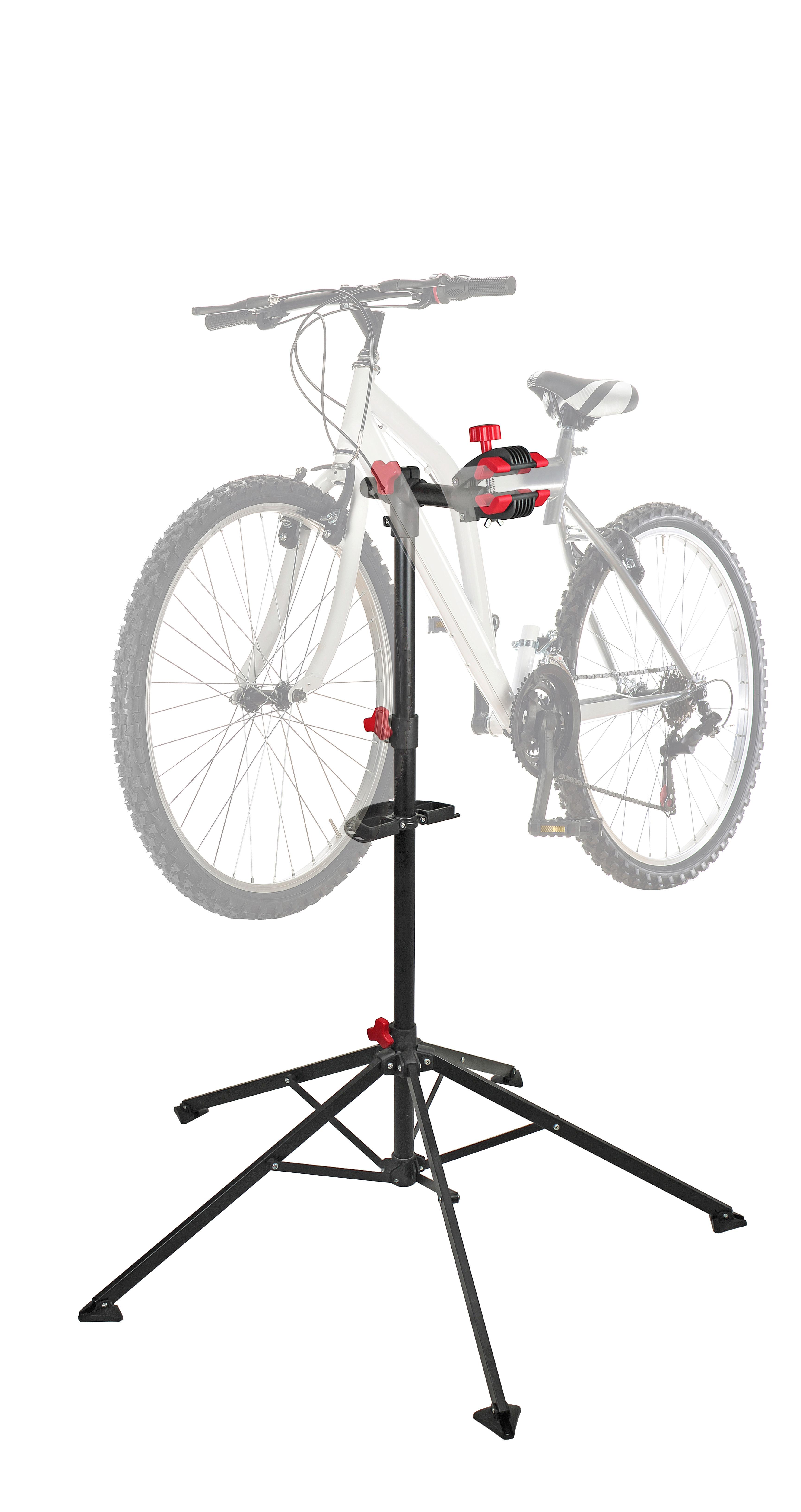 Fahrradständer Reparaturständer - Schwarz, Basics, Metall (16,5/107/15cm)