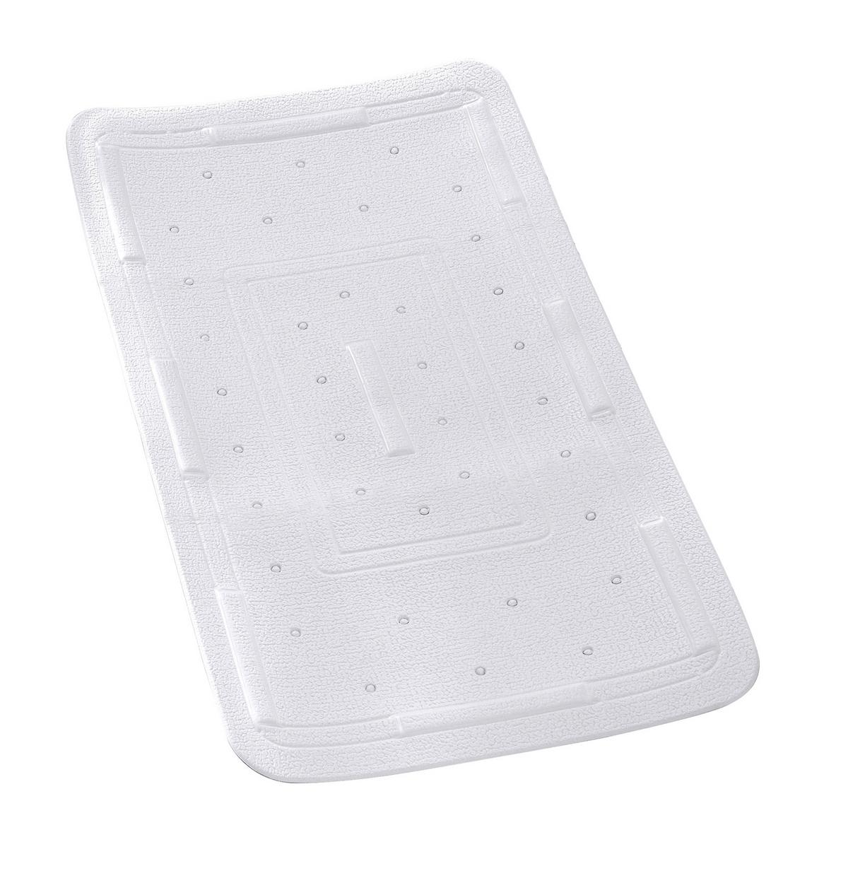 Duscheinlage Florida 3010401100 - Weiß, MODERN, Kunststoff (35,5/1,5/70,5cm) - Wenko