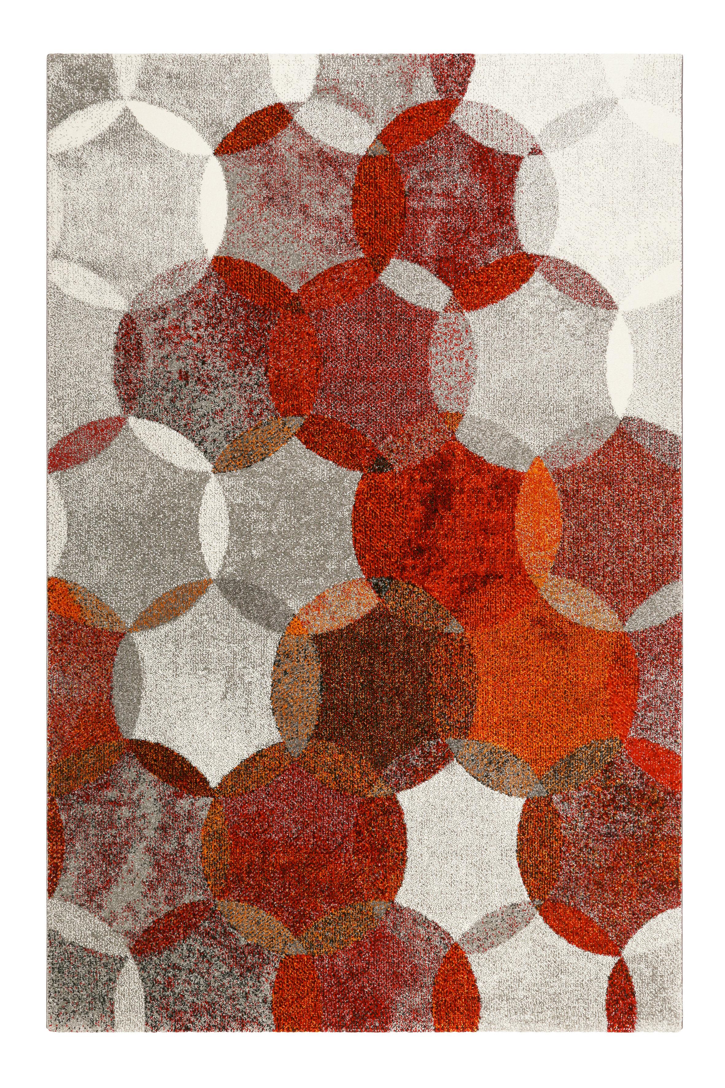 Webteppich Modernina Rot 120x170 Cm