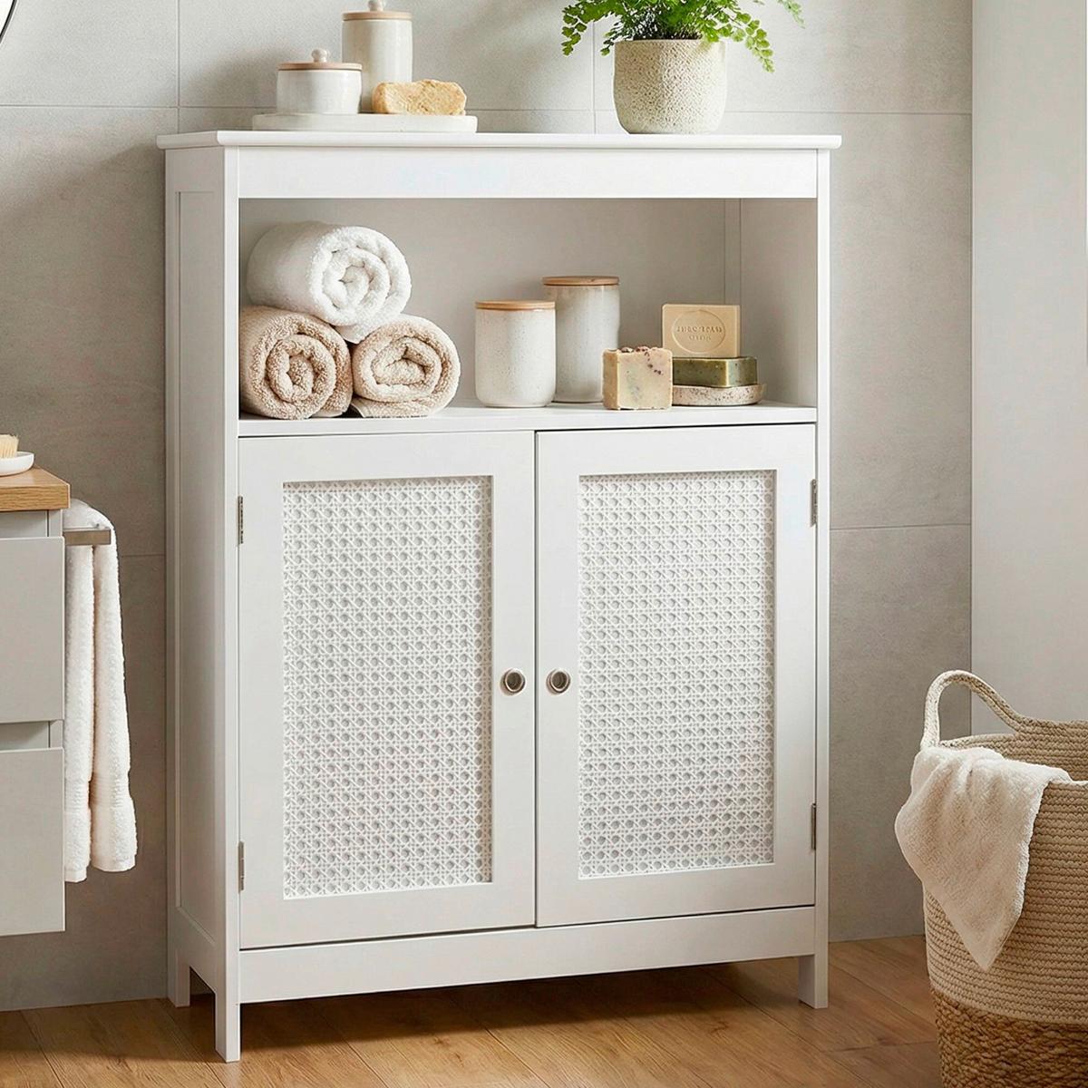 MIDISCHRANK Weiß B: 60cm - Weiß, Design, Holzwerkstoff (60/80/28cm) - Livetastic