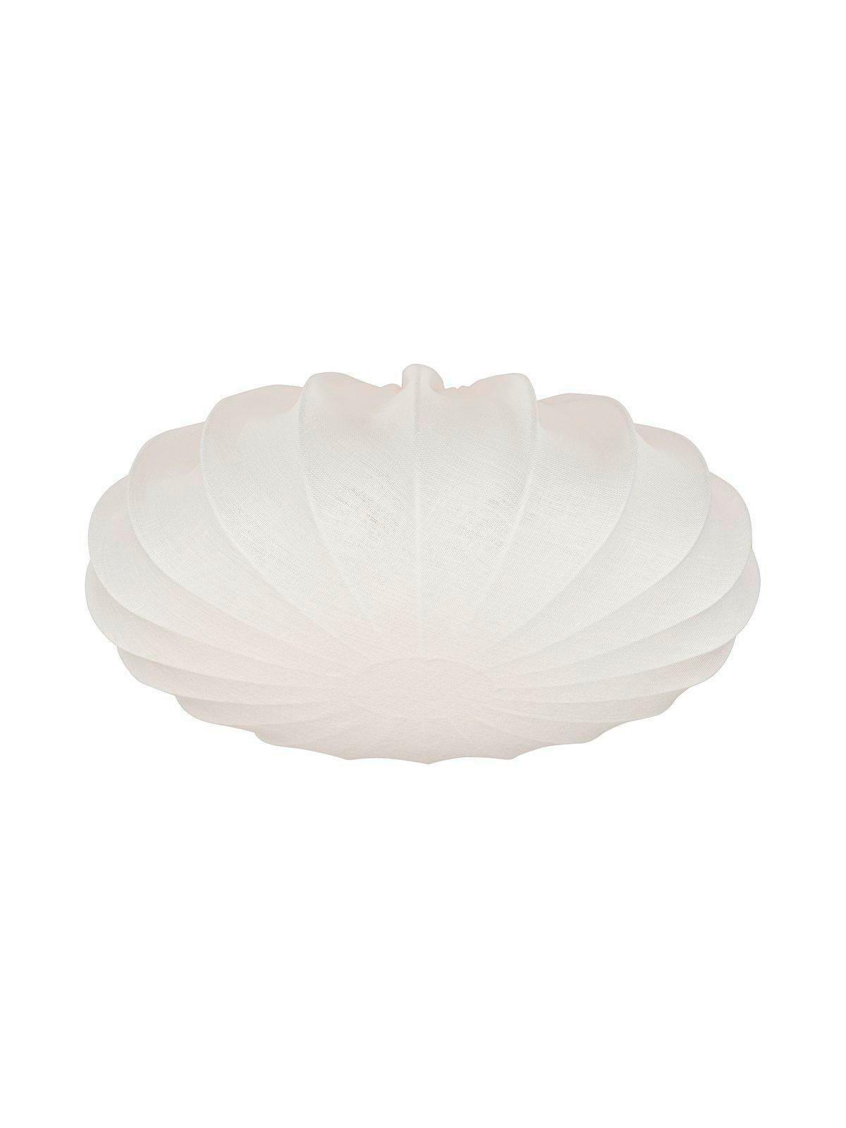 Deckenleuchte Plafond Creme D: 42 cm - Creme, Trend, Textil (42/18cm)