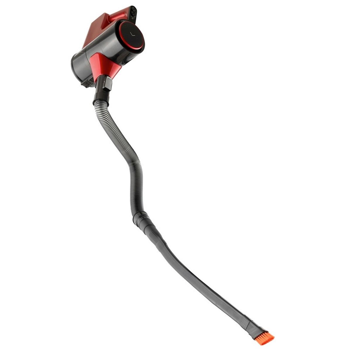 Bodenstaubsauger Beutellos - Rot, Basics, Metall