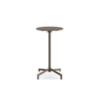 GARTEN-BARTISCH VERSA – TERRASSEN-/STEHTISCH - Cappuccino, Basics, Metall (60/74/102cm) - Gardenson