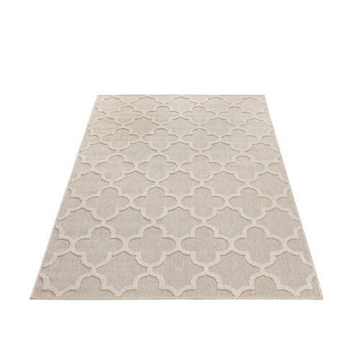 Outdoorteppich Patara - Beige, Design, Textil (200/290cm) - Novel