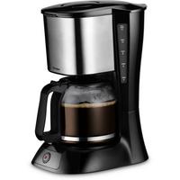 Kaffeemaschine Perfect Glaskanne Bis 12 Tassen - Schwarz, MODERN, Kunststoff (24,5/19/34cm) - Trisa Electronics