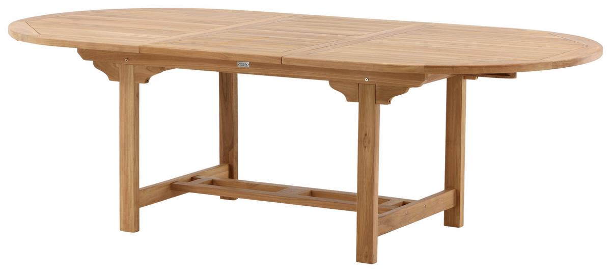 Gartentisch Kenya Teakholz L 180 Cm - Teakfarben, KONVENTIONELL, Holz (180/120/75cm) - Gardenson