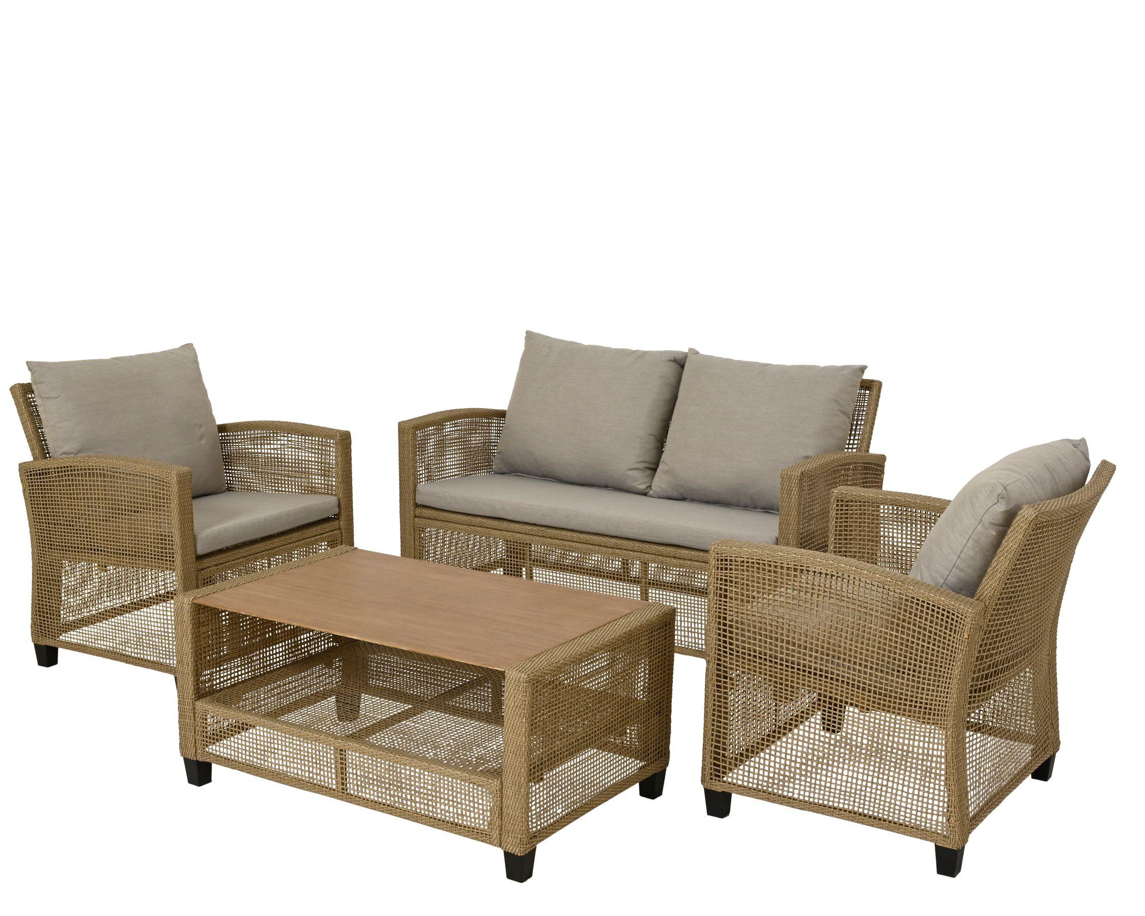 ZAHRADNÍ SADA LUANA - Moderní (124/75/68cm) - Modern Living