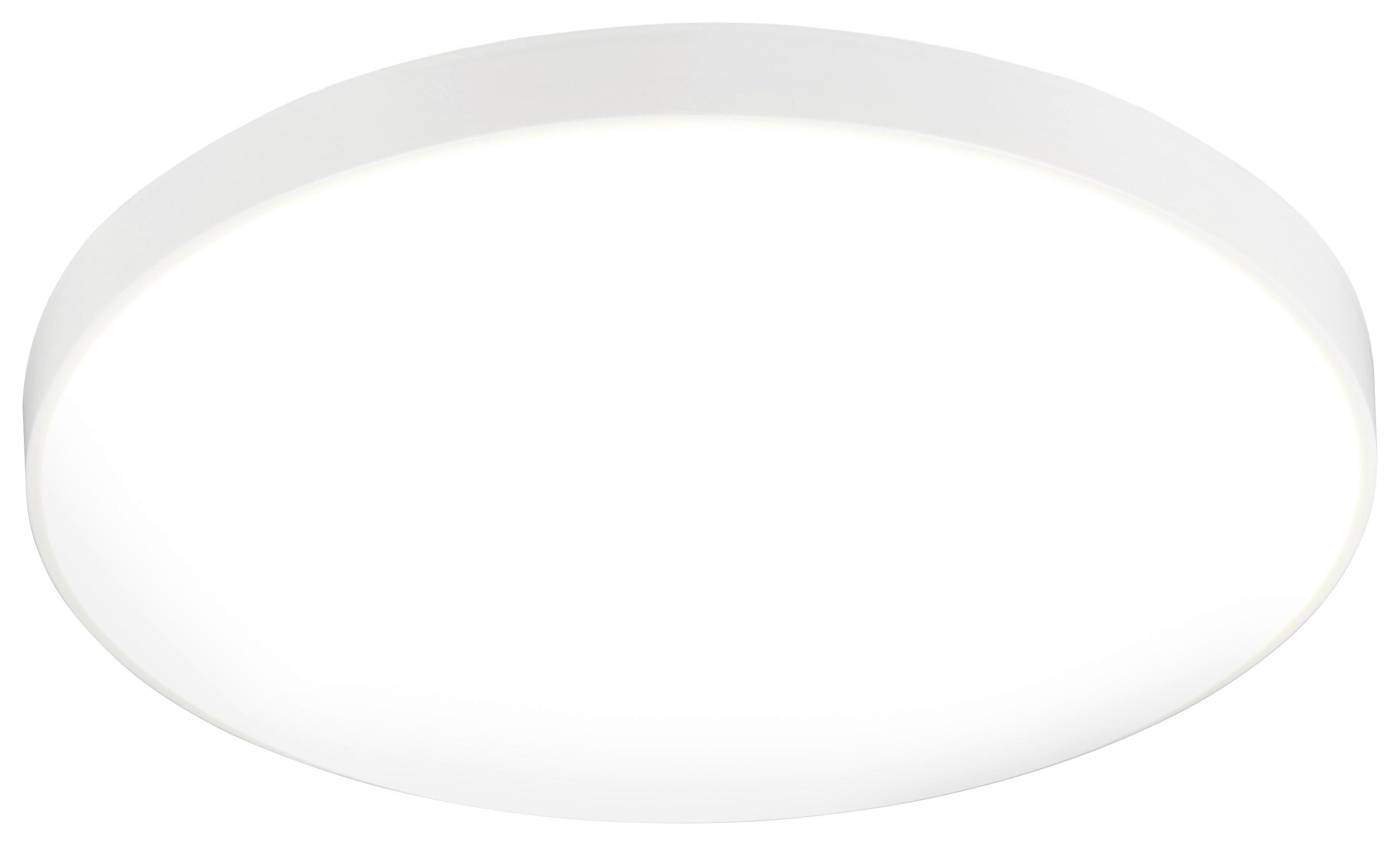 LED-Deckenleuchte Sanela - Weiß, Basics, Kunststoff (27/5,6cm) - Luca Bessoni