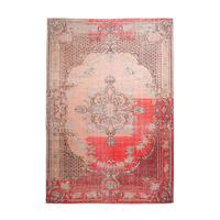 Flachwebteppich Vintage 8405 Rot, 160x230 Cm - Rot, KONVENTIONELL, Textil (160/230cm)