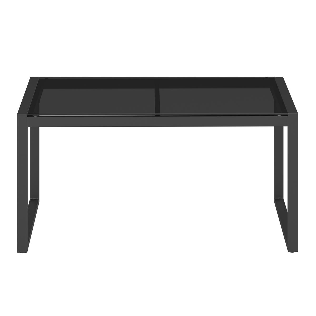 TERASOVÁ SEDACIA SÚPRAVA PAULINA - čierna/svetlosivá, Modern, kov/textil (106/74/70,5cm) - Bessagi Garden