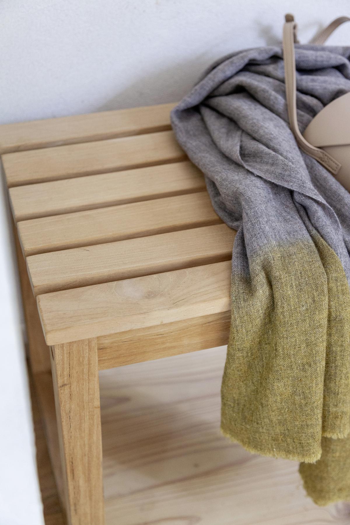Sitzbank Echtholz Teakfarben Vega Bht: 120x43x40 Cm - Teakfarben, KONVENTIONELL, Holz (120/43/40cm) - MID.YOU