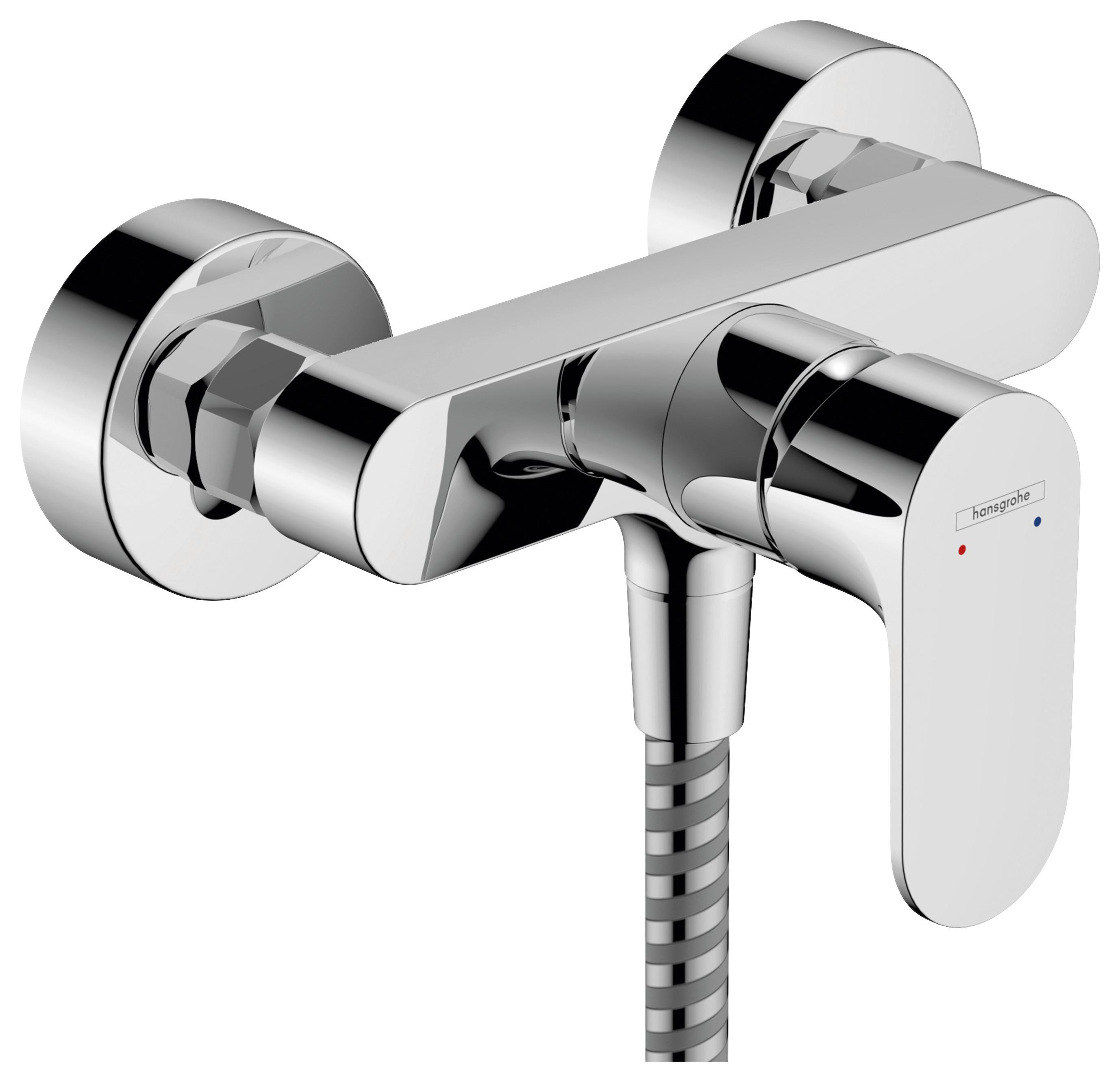 Duscharmatur Hg Rebris S Brausemischer Ap Chromfarben