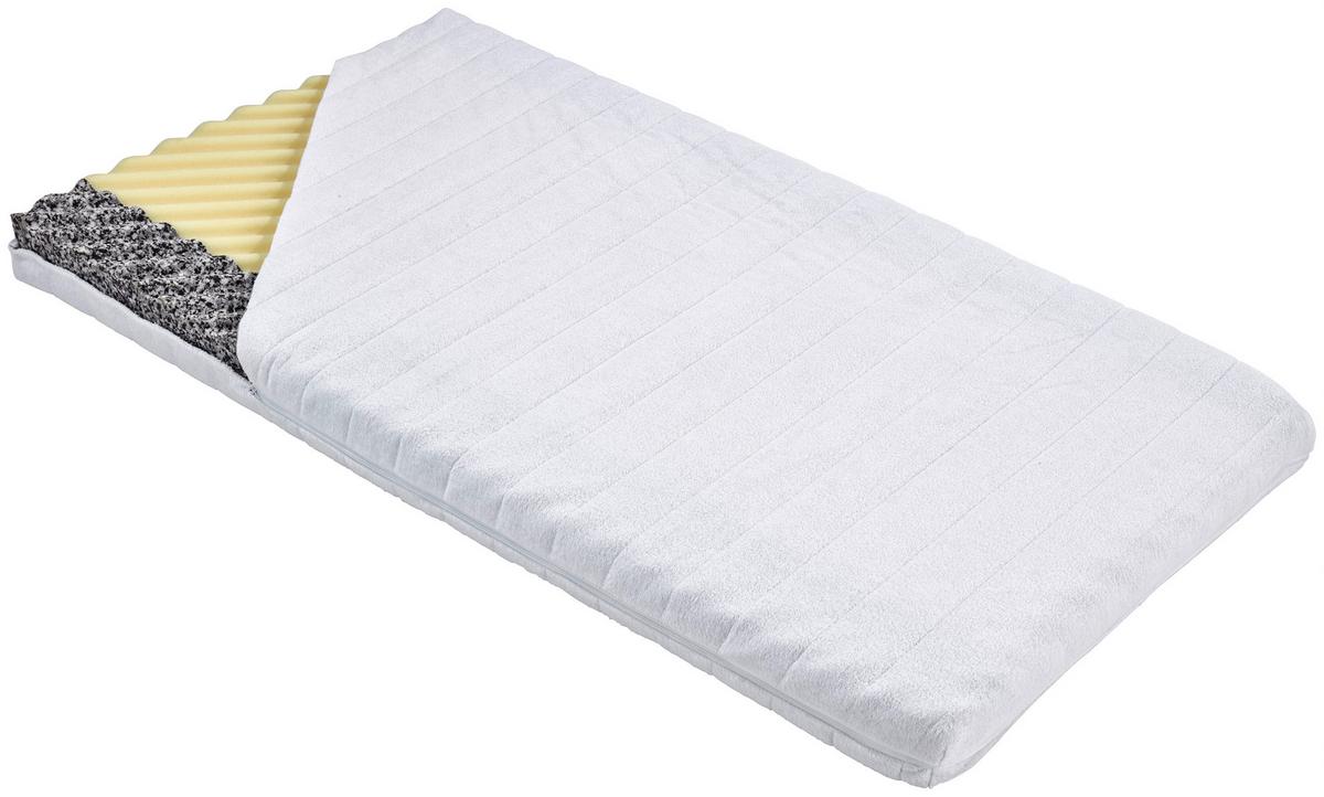 Dětská matrace Svenja 60x120cm, H2 - bílá, textil (60/120cm)