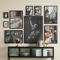 Rám na obrazy 64,3/94,6 cm - čierna, Basics, kov (64,3/94,6/2.2cm) - Premium Living