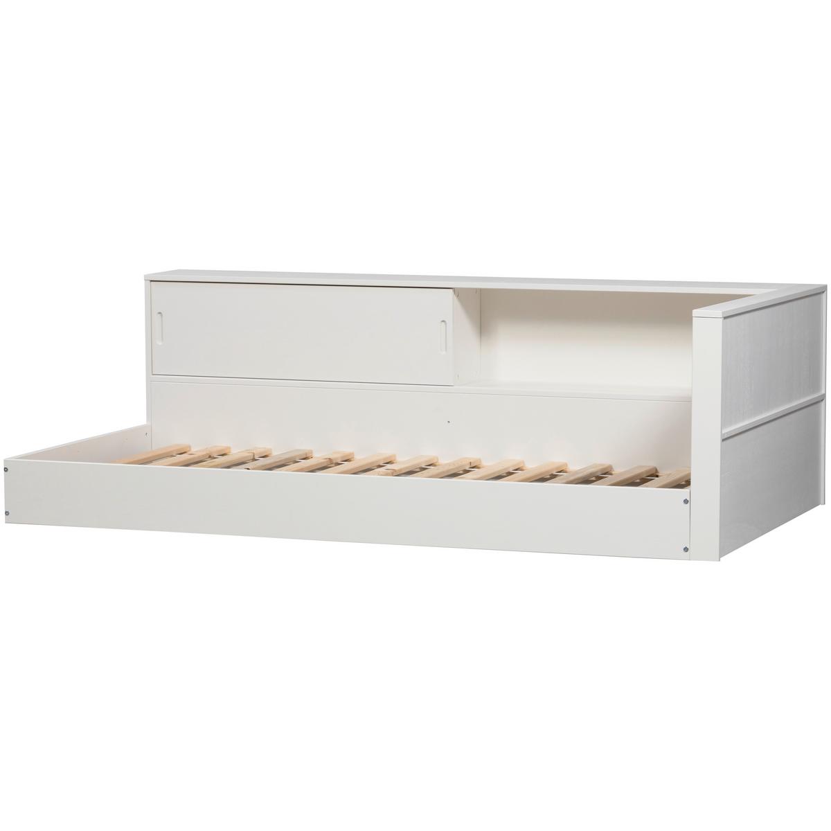 BODENBETT. Carter Weiß 90x200cm - Weiß, Basics, Holz (90/200cm) - MID.YOU