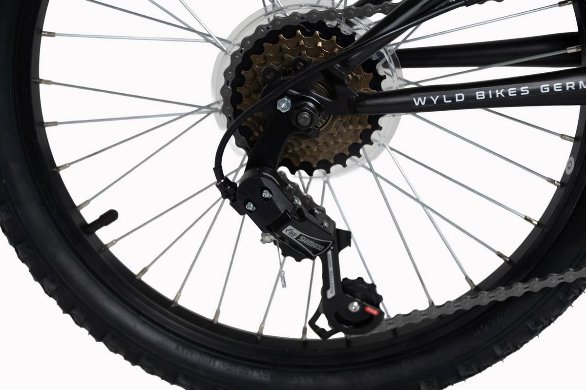 WYLD MTB Fully 20'' rot - Hellrot, LIFESTYLE, Metall (25/140cm)