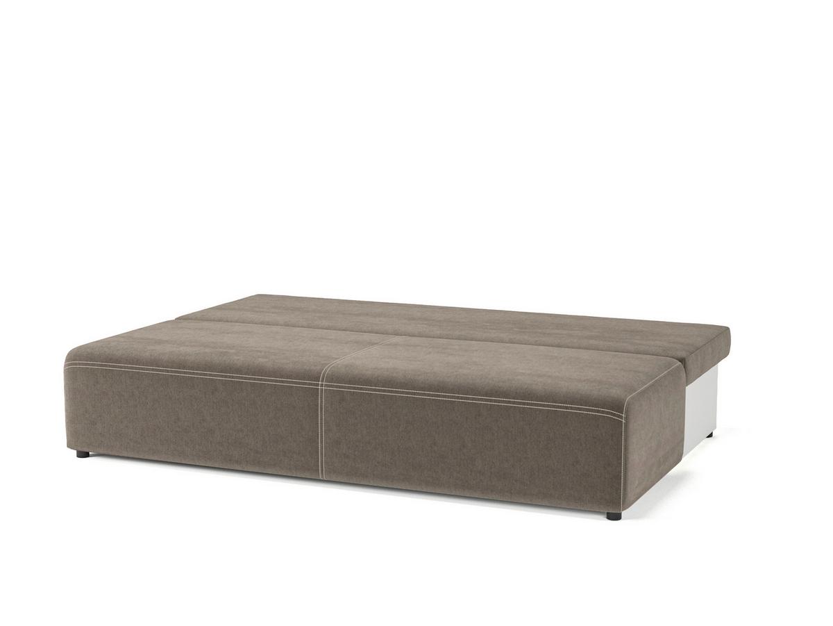 Schlafsofa Munich Braun B: 200cm - Schwarz/Braun, Design, Textil (200/88/86cm) - MID.YOU