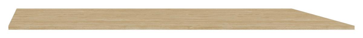 VRCHNÁ DOSKA UNIT-ELEMENTS - farba duba, Modern, kompozitné drevo (137/42/1,6cm) - Ondega