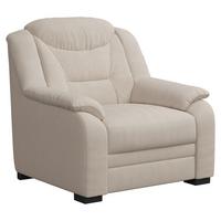 Kreslo MARCUS, béžová ženilka - čierna/béžová, Basics, textil/plast (97/99/99cm) - MID.YOU