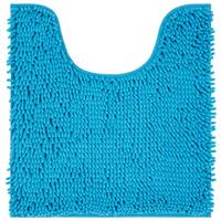 WC-Vorleger Liliane - Türkis, KONVENTIONELL, Kunststoff (45/50,5cm) - Ondega