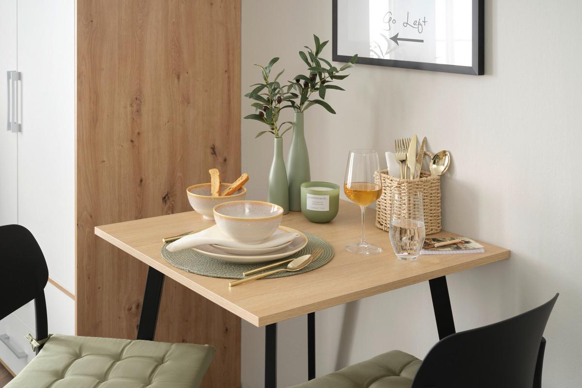 Kombinovaný servis 12-dielny - krémová, Modern, keramika - Mömax