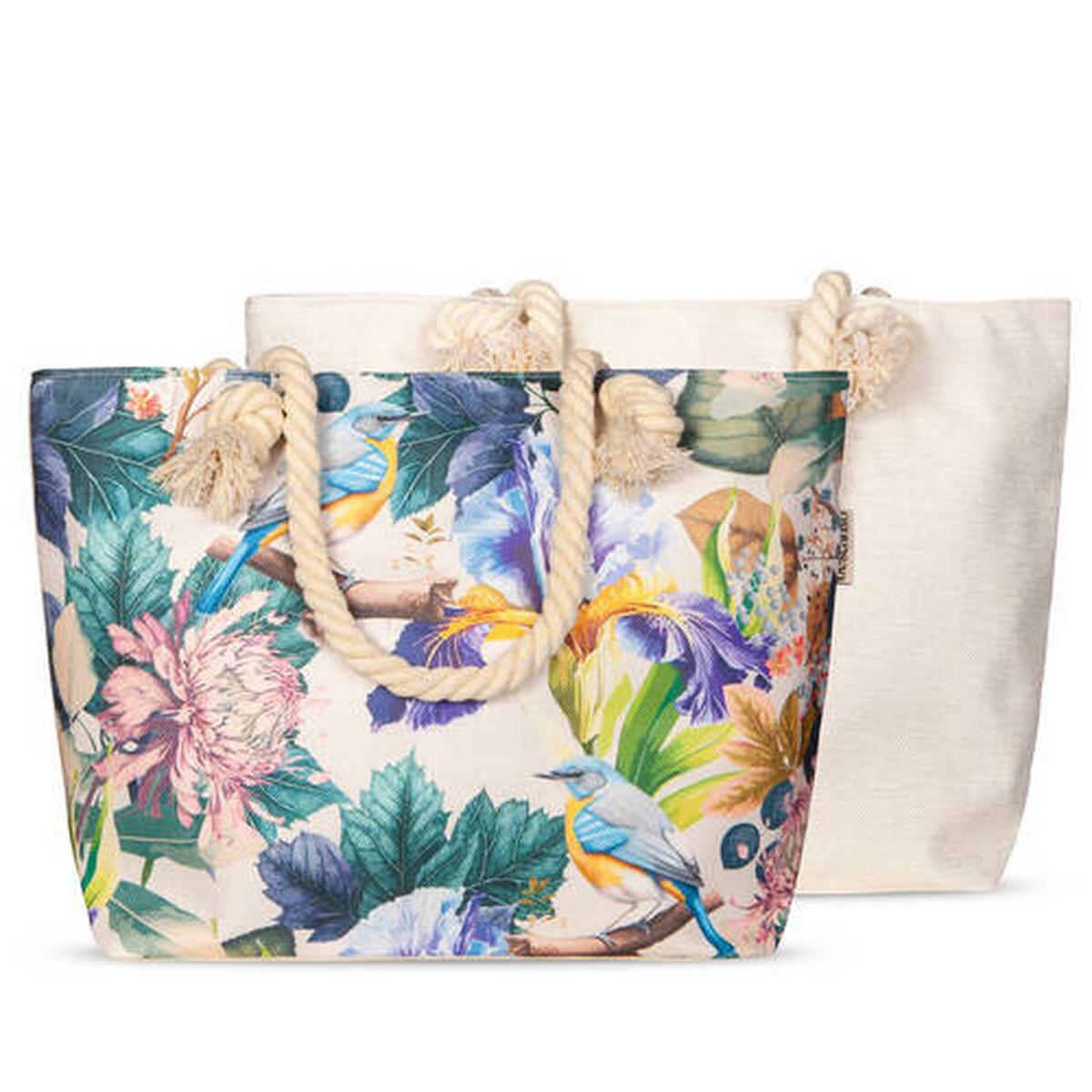 Strandtasche Dilana Multicolor 43x60 Cm - Multicolor, Trend, Textil (43/60cm)