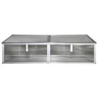 Frühbeetkasten Gaia Aluminium Ca. 102,3x38,9x120,5 Cm - Alufarben, Basics, Metall (102,3/38,9/120,5cm)