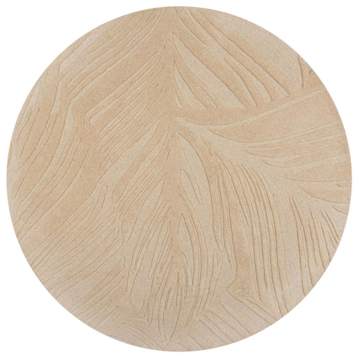 Wollteppich 503119373940 - Beige, Basics, Textil (160/160cm)