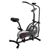 Heimtrainer M. Transportrollen + Kalorienverbrauchanzeige - Schwarz, KONVENTIONELL, Kunststoff/Metall (111/61/136cm)