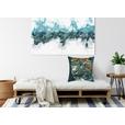 Zierkissen Africa 40x40 Cm Multicolor Mit Zipp - Blau, ROMANTIK / LANDHAUS, Textil (40/40cm) - James Wood