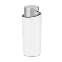 Dávkovač mydla Chris - bílá, Moderní, kov/plast (7,6/15,9/6cm) - Mömax