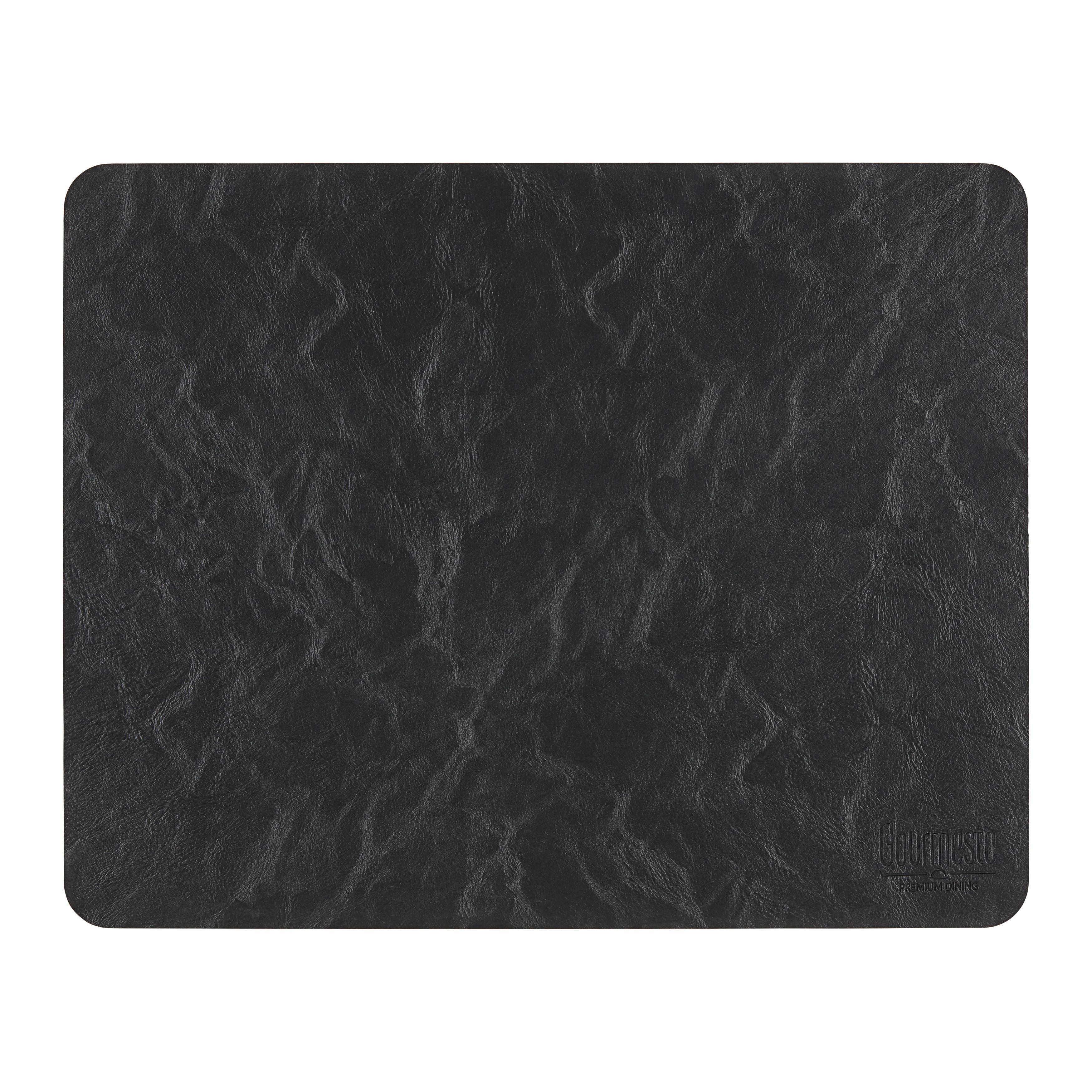 Prostíraní LEVI - černá, Moderní, plast (42/33cm) - Gourmesto