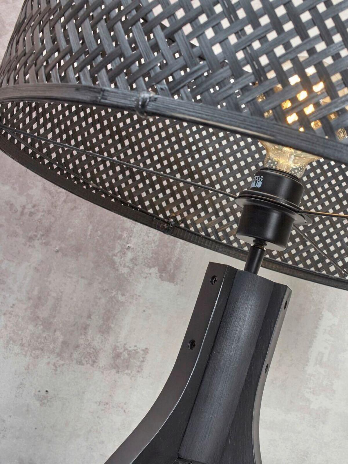 Tischleuchte Java/T/Ap/B/3218/B - Schwarz, Trend (20/40/20cm) - Good & Mojo