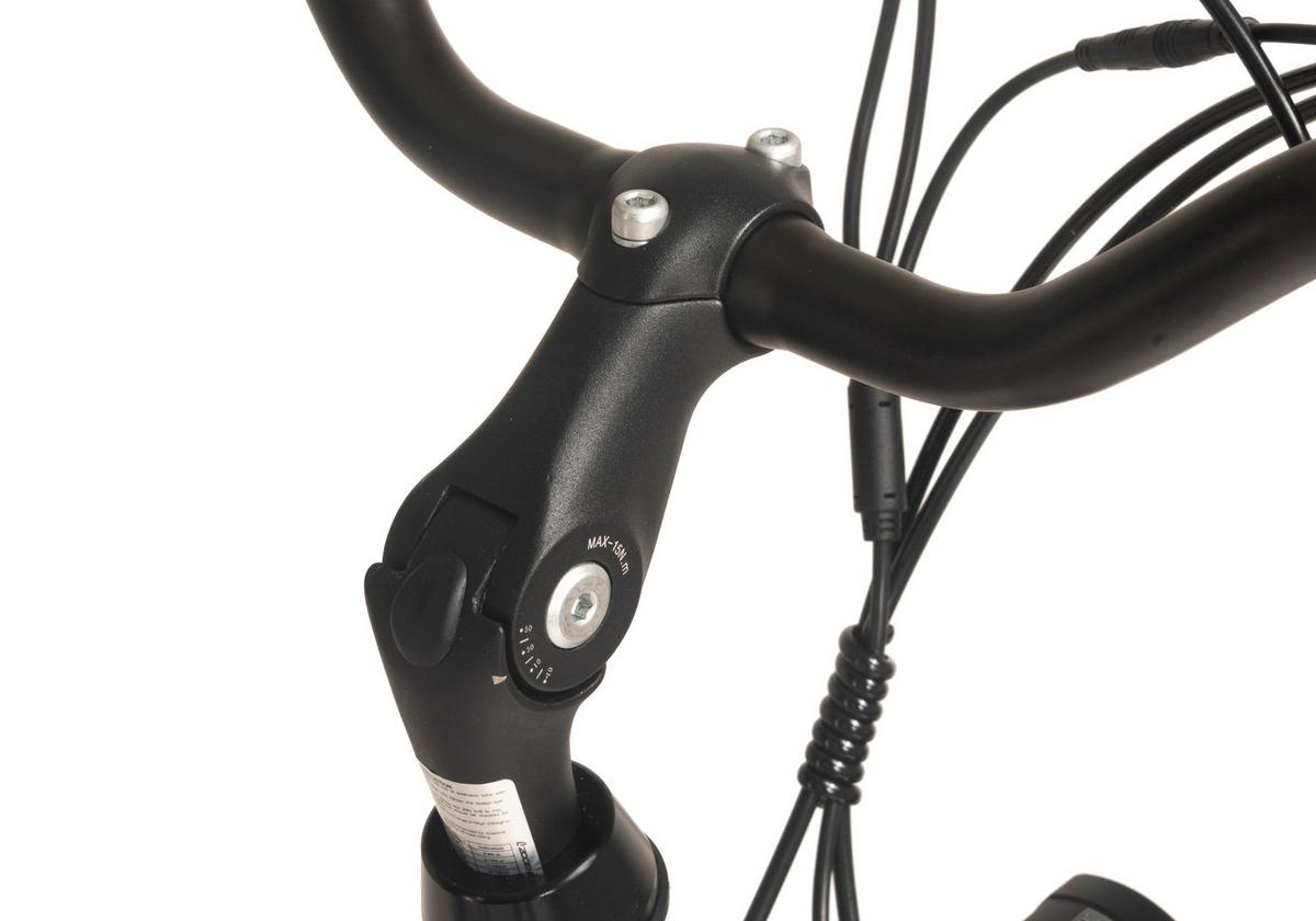 Elektrofahrrad E-citybike Hollandia Lido, Weiß, 28 Zoll - Weiß, Basics, Metall (21/116/188cm)