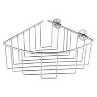 Duschregal Baath Edelstahlfarben - Edelstahlfarben, Trend, Metall (20,5/10/20,1cm) - Tesa