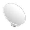 Kosmetické zrcátko Chris - bílá, Moderní, kov/plast (19,9/17,2/13,3cm) - Premium Living