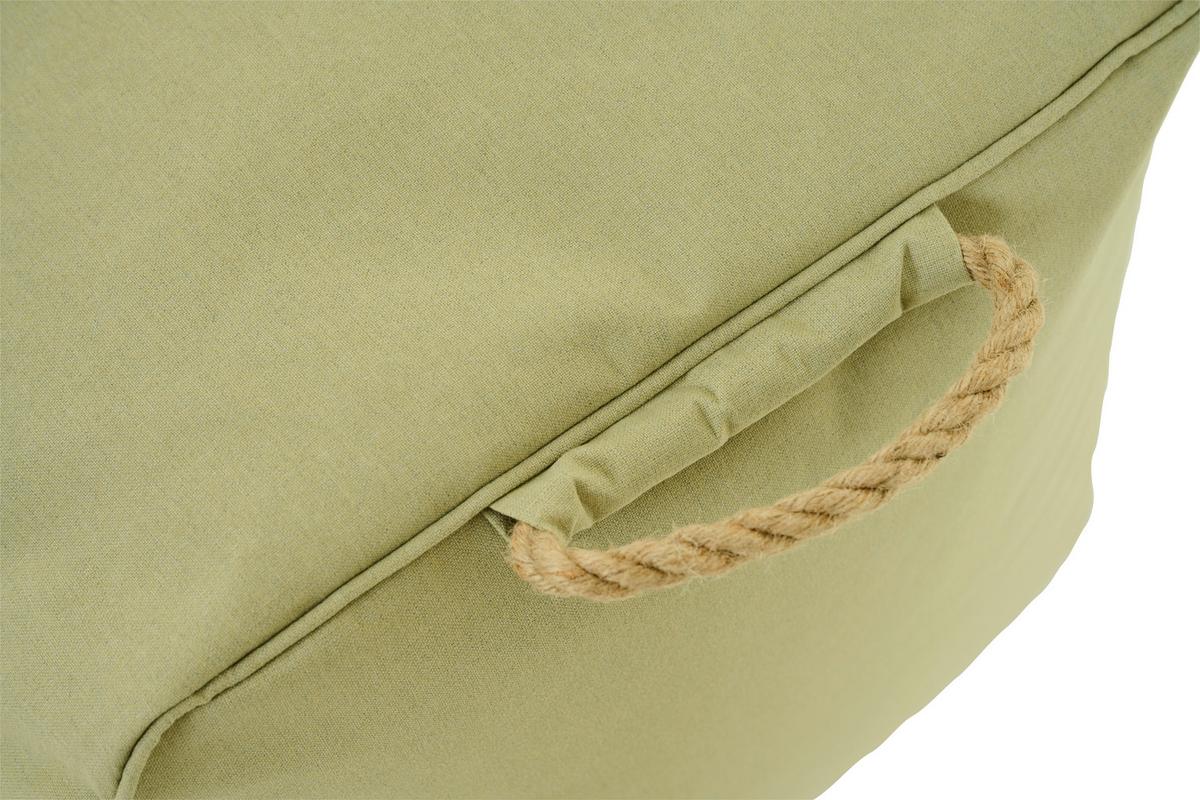 Gartenhocker Integral-Hocker - Grün, MODERN, Kunststoff (48/46/46cm) - Siena Garden