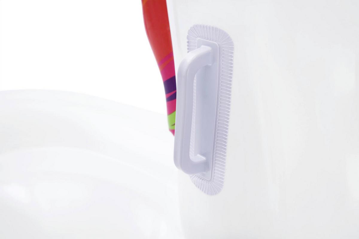 Aufblasbares Schwimmtier Einhorn 119x155 cm Bis 45 Kg - Multicolor/Weiß, Basics, Kunststoff (119cm) - Bestway