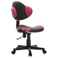 Jugenddrehstuhl Kiddy Gti 2 Pink/ Grau - Pink/Grau, Basics, Kunststoff (45/86-101/42cm) - MID.YOU
