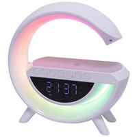 STOLNÁ LED LAMPA OVI - biela, Modern, plast (24/8/23cm) - Mömax