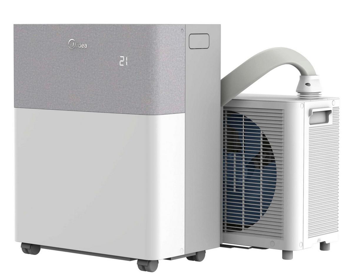 Klimaanlage Portasplit - Weiß, Basics, Kunststoff (51,8/64,6/34cm) - Midea