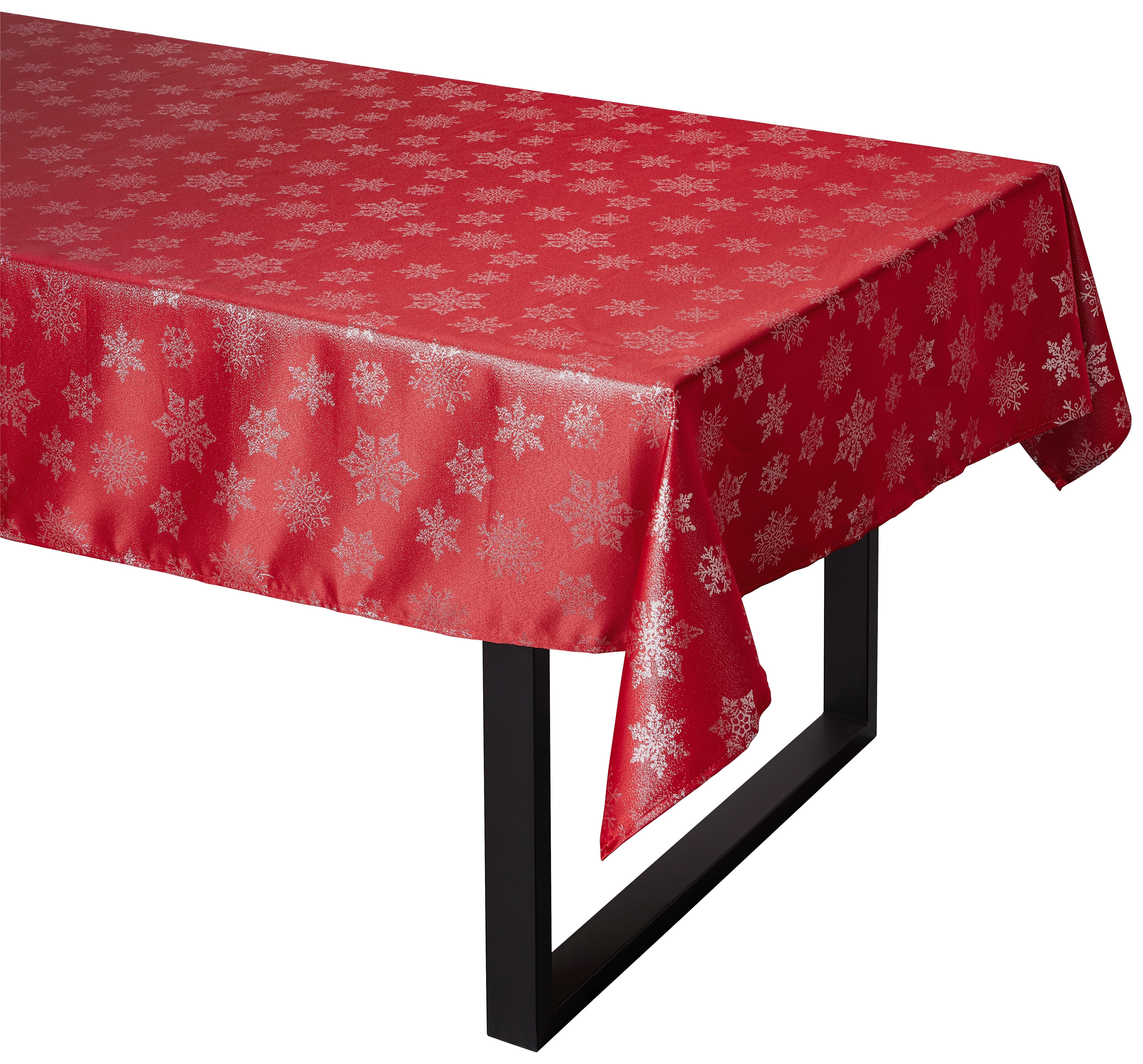 Tischdecke Gabriela - Rot, KONVENTIONELL, Textil (150/250cm) - Ondega